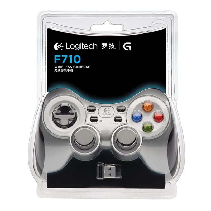 Logitech F710 беспроводной контроллер компьютерная игра PS рокер Android ТВ NBA паром