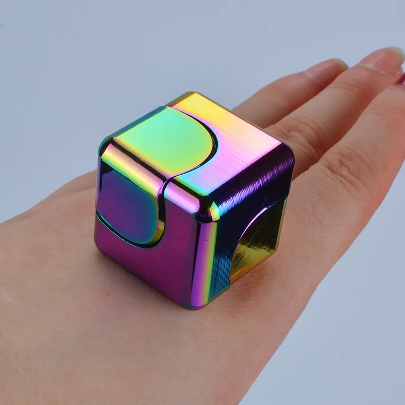 Stress Relief Cube Hot Spinner EDC Cuber Mini Square Finger Toys For Autism&ampADHD Puzzle Gift Adult | Игрушки и хобби