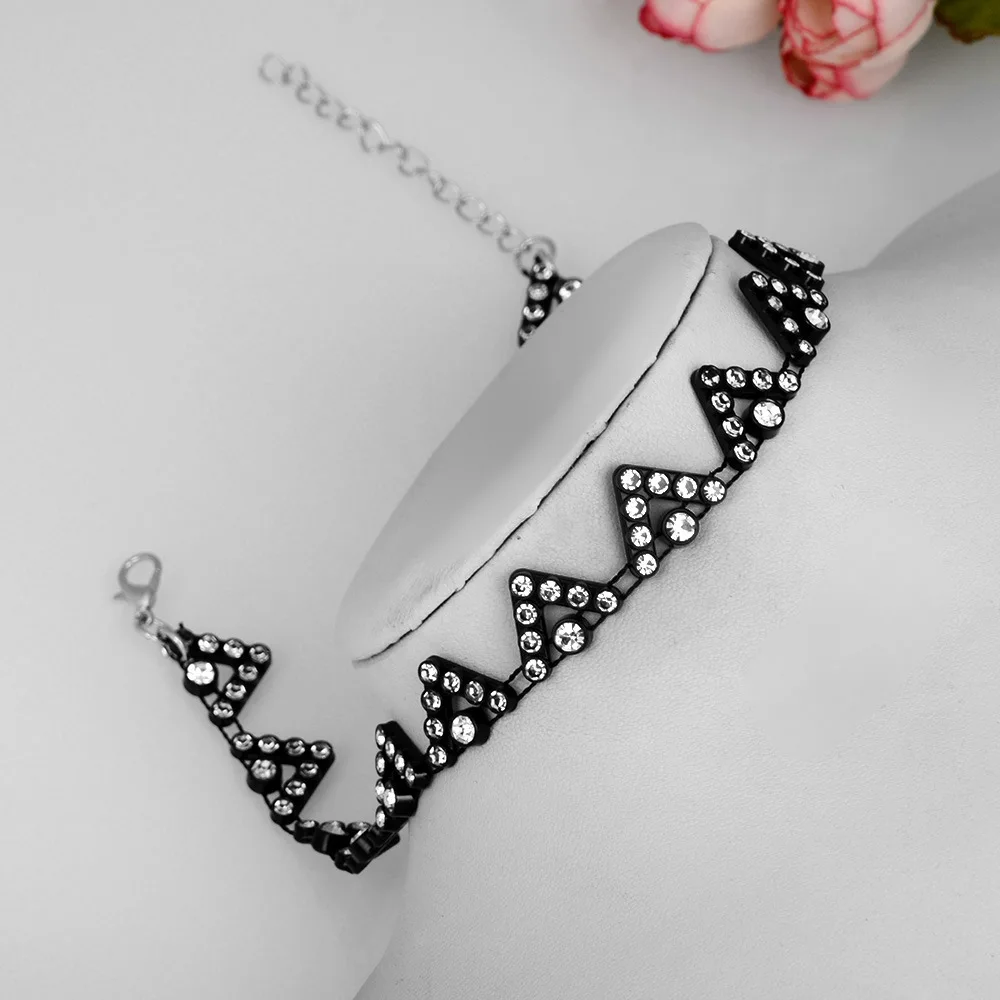 Нильсен Новый Стильный Простой Треугольники инкрустированные Цепочки и