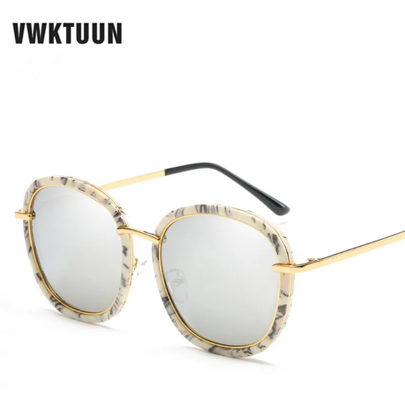 

Мужские и женские солнцезащитные очки VWKTUUN, винтажные большие поляризационные зеркальные очки квадратной формы, спортивные очки