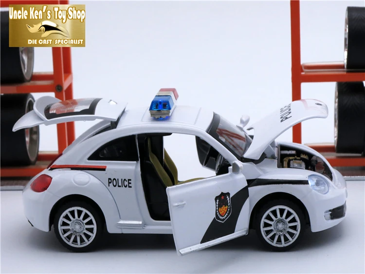 Литой автомобиль VW Beetle длина 15 см масштаб 1:32 модель из сплава металлические