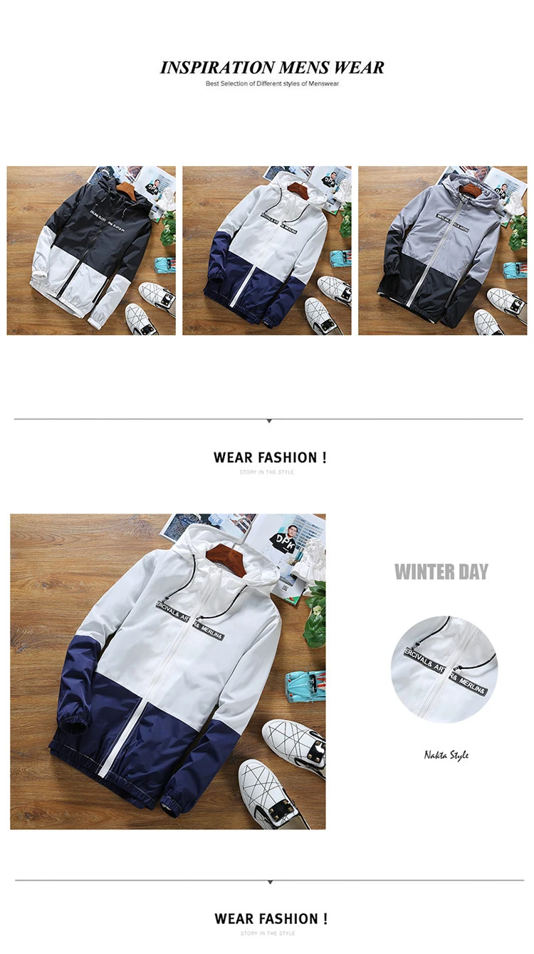 TANG мужская куртка Veste Homme мужская летняя Солнцезащитная куртка с капюшоном ветровка Модная брендовая одежда для женщин