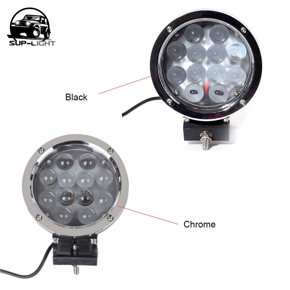 

pair spot light IP 67 60W 6000K 12v 7 inch Round Off road led Work light fog lamp for Car 4x4 4WD AWD SUV ATV Tractor Truck