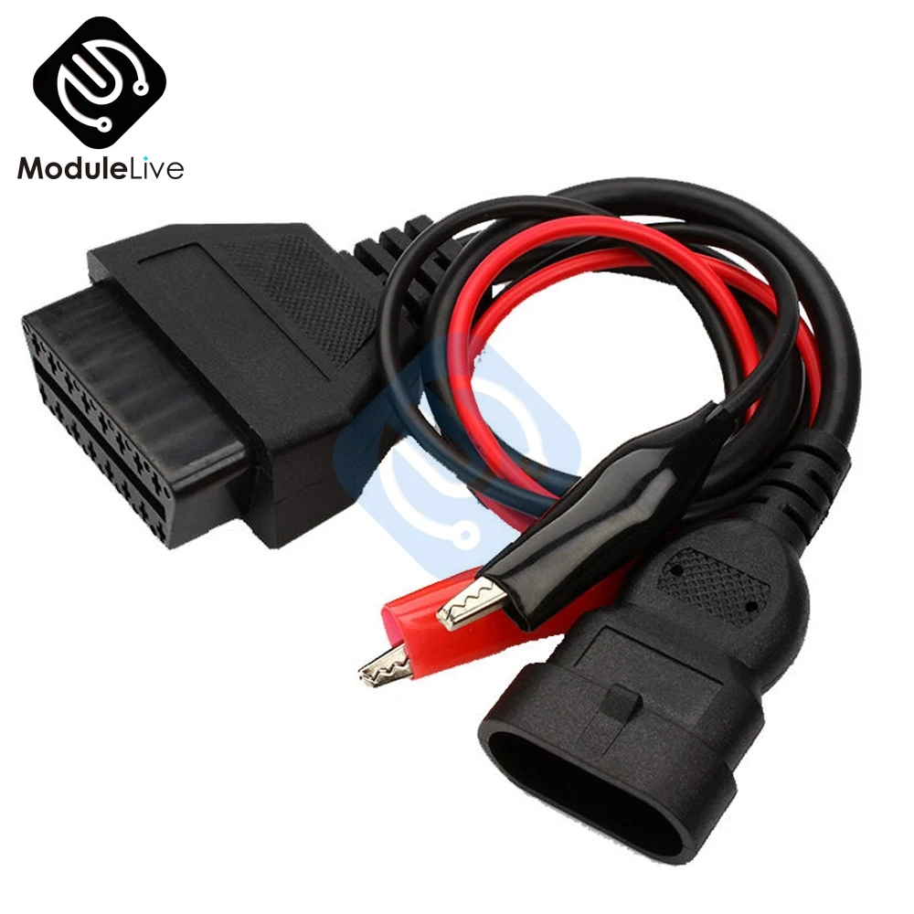 Диагностический кабель OBD2 с 3 контактами на 16 для Fiat Alfa Lancia US|Соединители| |