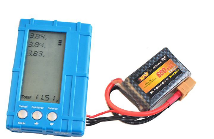 Оптовая продажа 1 шт. Rc Lipo батарея 11 v 650MAH 25c 3S для Nine Eagle 250 mini с фиксированным крылом