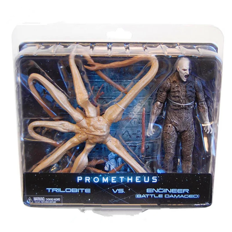 18CM Neca Alien Prometheus Trilobites Engineer Anime Figure Doll Action PVC Statue Game Ver Model Toy 2 Pcs/set H364 | Игрушки и хобби