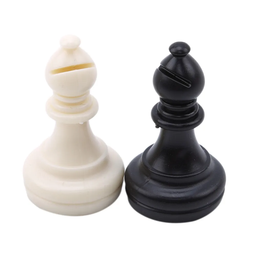 Ellenmar Chess Board Game Pieces Set International Complete Chessmen White and Black | Дом и сад