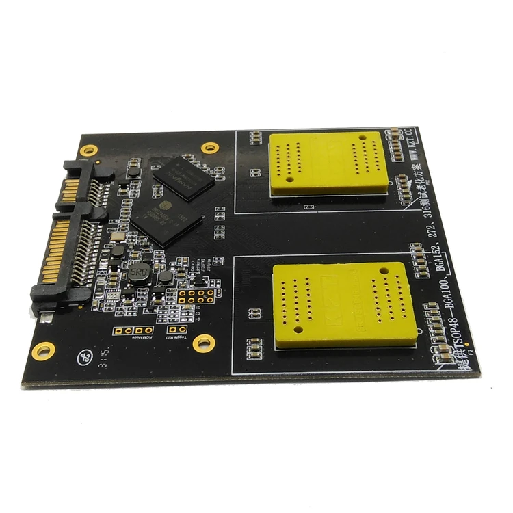 BGA152 BGA132 к DIP48 тестовое гнездо раскладушка структура джиг SSD интерфейс