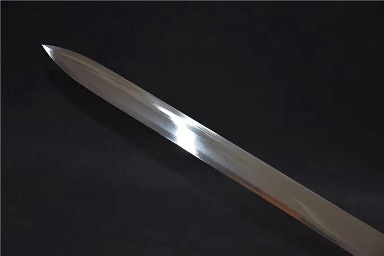 110 см китайский Wushu меч 8 сторон Han Jian двойной край 1095 дюйма высокая яркость