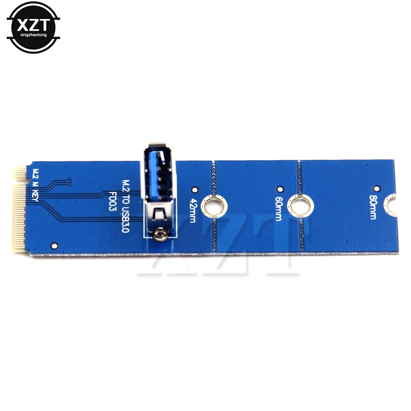 Новейшая переходная карта M.2 на USB 3 0 PCI-E адаптер NGFF M2 PCI Express усилитель штырь-гнездо