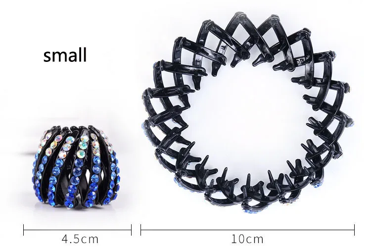 Новая мода жемчужные стразы бутон волос коготь создатель Жгут Hairgrip Hairpins аксессуары клип для женщин девочек Bezel on.