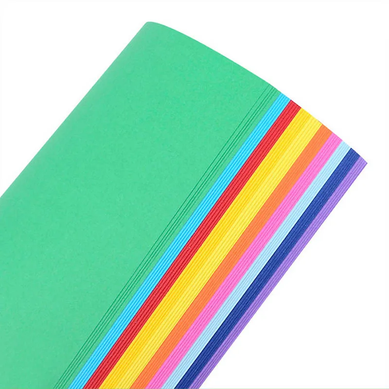 20 шт сплошной цвет Скрапбукинг Бумага Ремесло складные А4 бумага s ручной работы