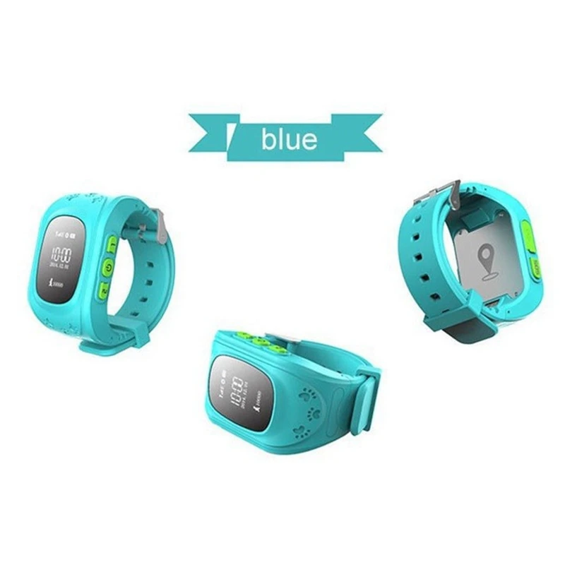 Smart Watch W5 Children Kid Wristwatch GSM GPRS GPS Locator Tracker Anti-Lost Smartwatch Child Guard for iOS Android Q50 | Электроника