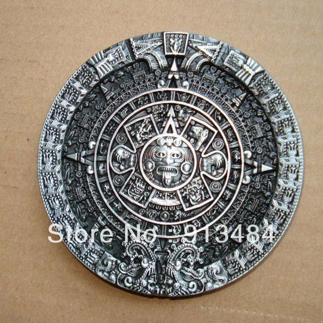 Новый Ремень Пряжка JF B311 ацтекский Календарь ремень пряжка|belt buckle|aztec calendaraztec belt