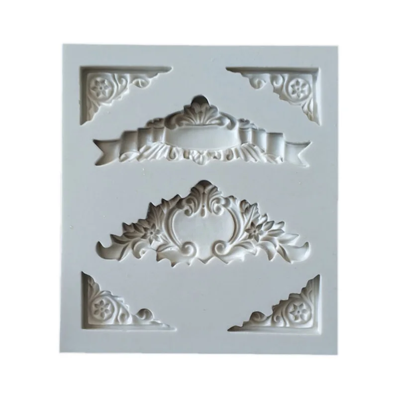 Sugarcraft силиконовая форма для помадки инструменты украшения торта шоколадной