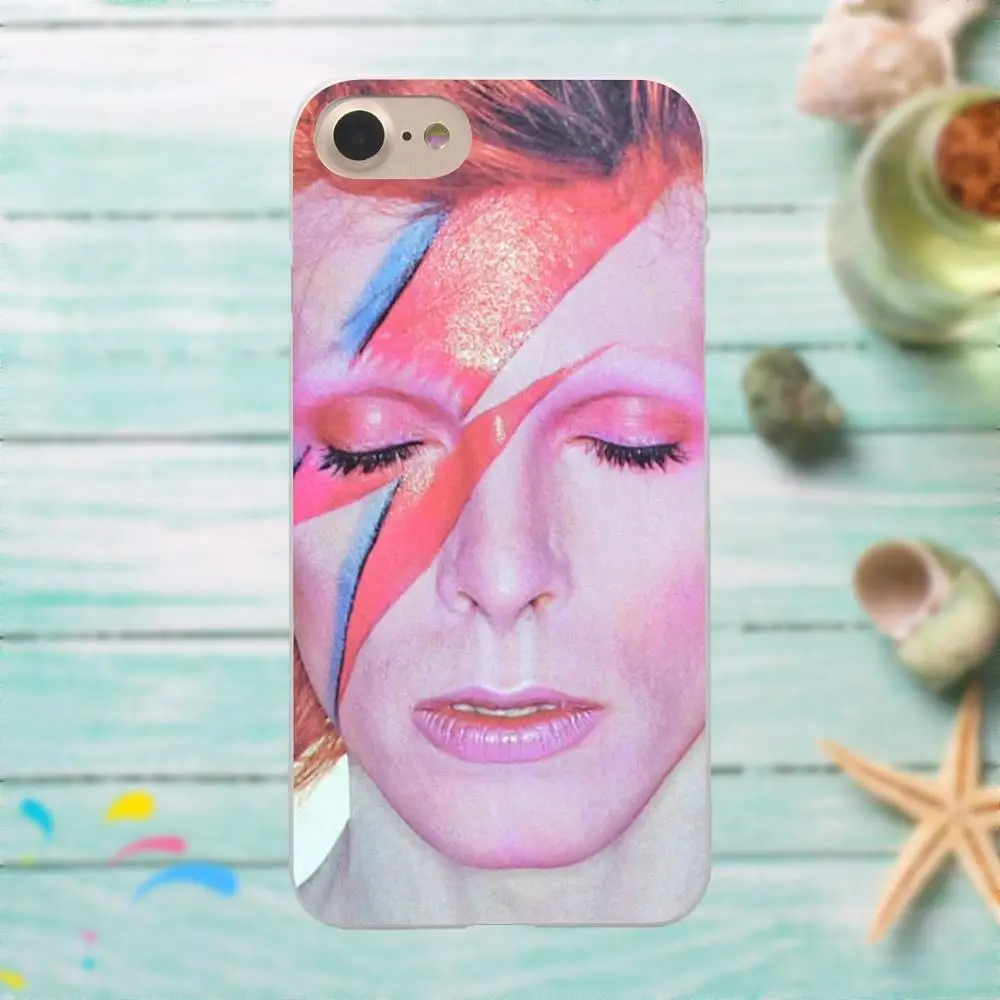 Чехол книжка из ТПУ для Galaxy Alpha Core Note 2 3 4 S2 A10 A20 A20E A30 A40 A50 A60 A70 M10 M20 M30 David Bowie rotor