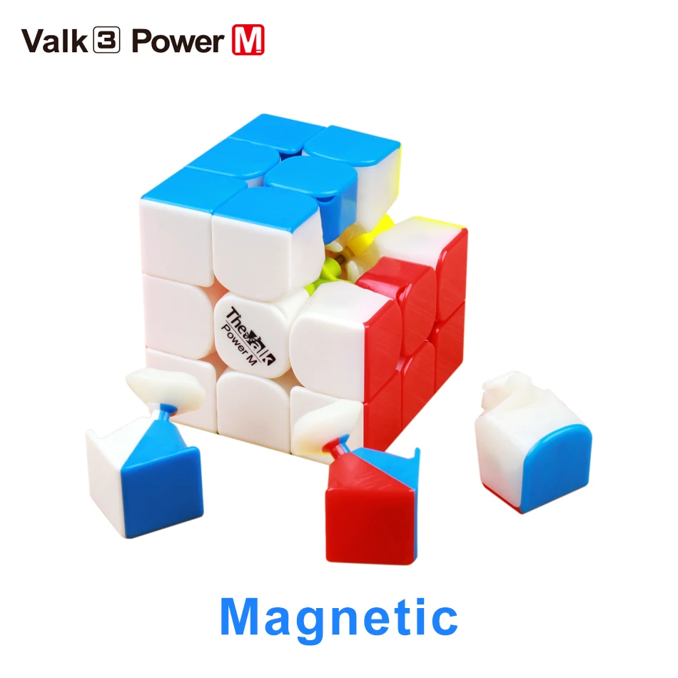 QiYi The Valk3 Power M 3x3x3 Магнитная Магическая скорость valk3 Cube профессиональные магниты