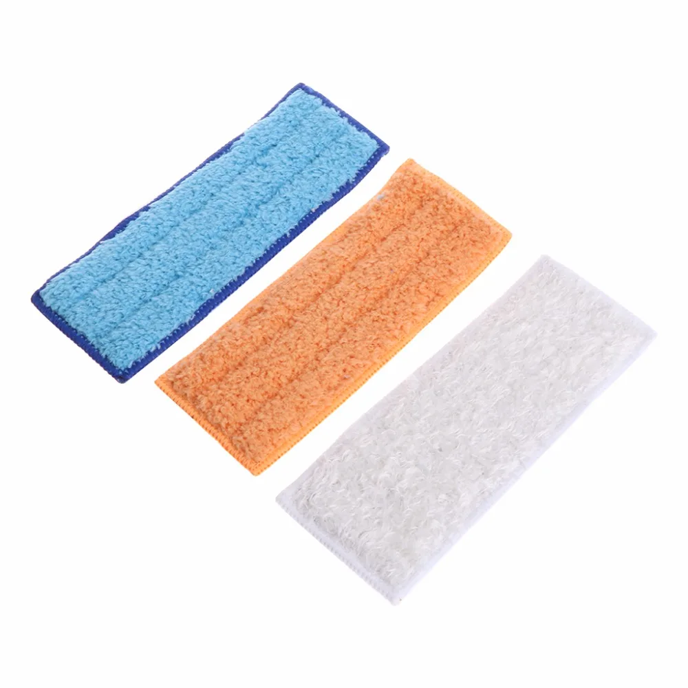 

3Pcs/Set Replacement Microfiber Mop Pads For Vacuum iRobot Bravva Jet 240/241 Cloths