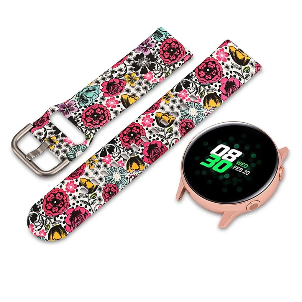 Fashion Frontier Replacement Bracelet for Samsung Galaxy Smart Band Watch Active For 42mm/Active 40mm | Электроника