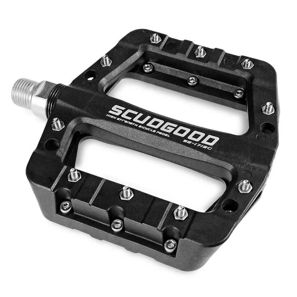 Shanmashi 1712C MTB горный велосипед велосипедная педаль нейлон углеродное волокно