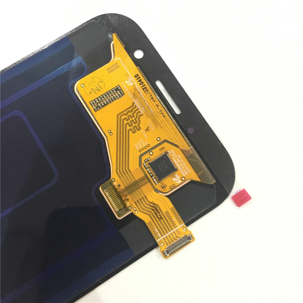 Супер AMOLED ЖК-дисплей для Samsung Galaxy A7 2017 A720 A720F A720M сенсорный экран дигитайзер сборка