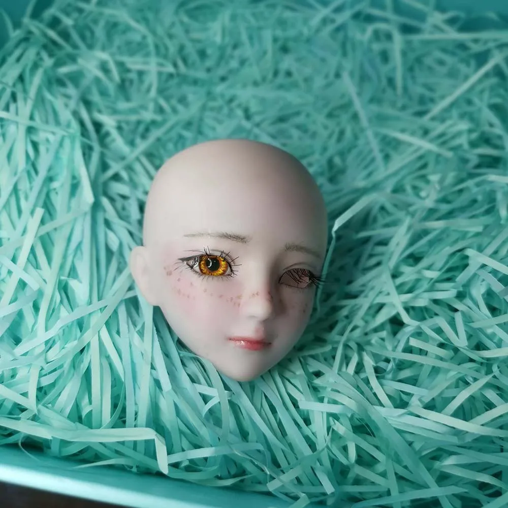Круглые пластиковые очки для кукол bjd оранжевые желтые 1/4 1/3 1/6 BJD/SD SD MSD 12 мм 14 16 20 |
