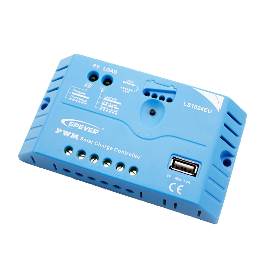 Регулятор заряда 10A LS1024EU EP EPEVER PWM LandStar регулятор солнечной батареи с 5 В USB|solar charge