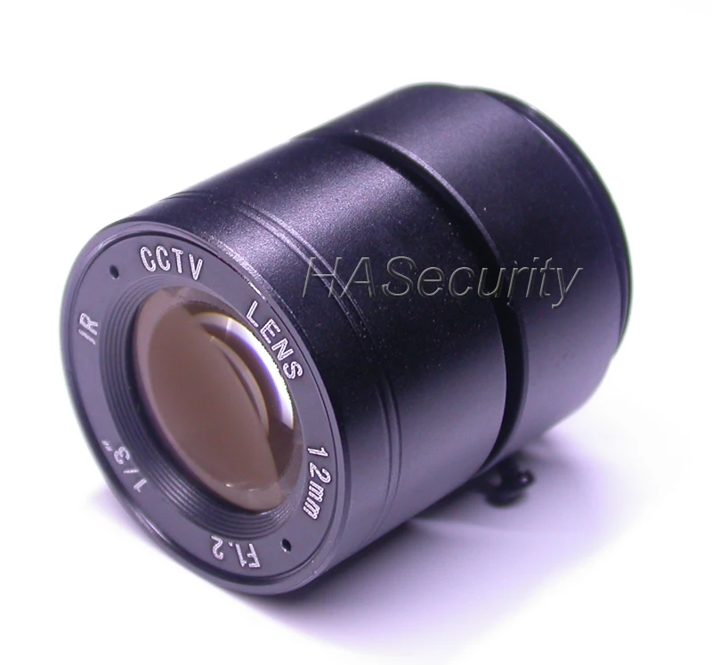 Объектив 12 мм с креплением CS 1/3 &quotF1.2 для камеры видеонаблюдения датчика
