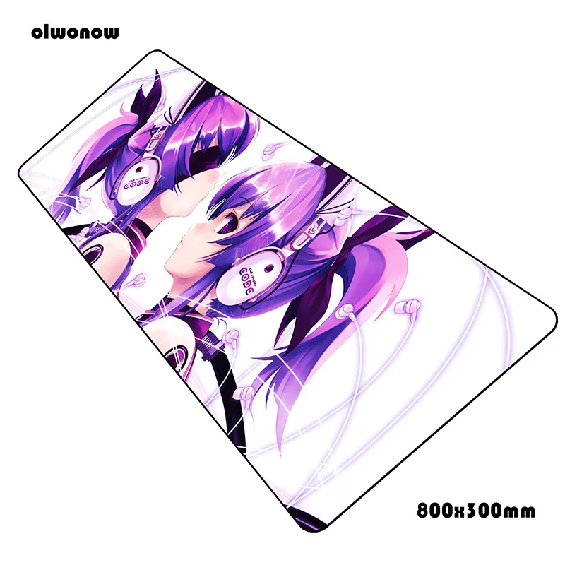Size 800x300x2mm Аниме Коврик для мыши с девушкой 3d коврик для мыши notbook компьютерный коврик для мыши игровой коврик для ПК геймерский ноутбук 80x30 см коврики для мыши - Цвет: Size 800x300x2mm