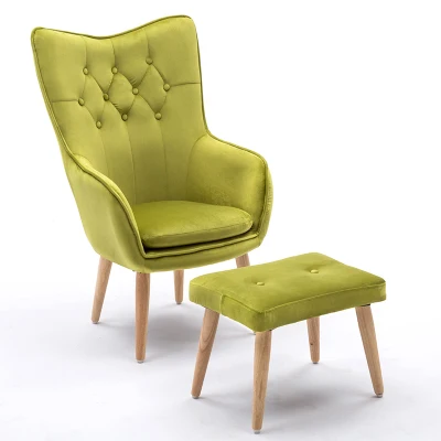 Скандинавский одноместный диван сетка маленький красный современный