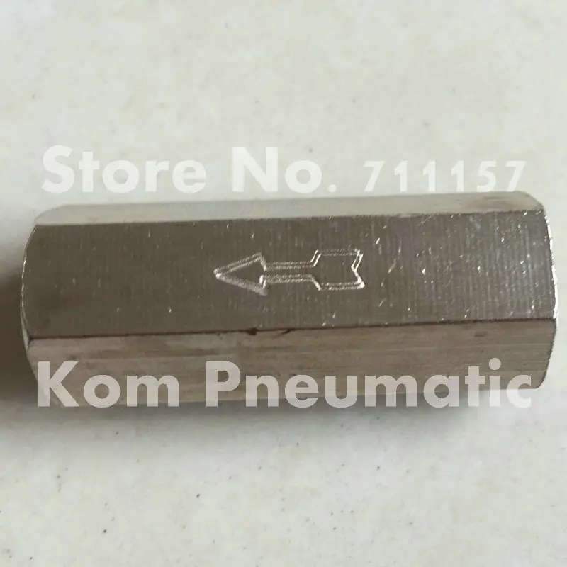 Никелевый односторонний обратный клапан 1/2 &quotBSPP дюйма | Обустройство дома