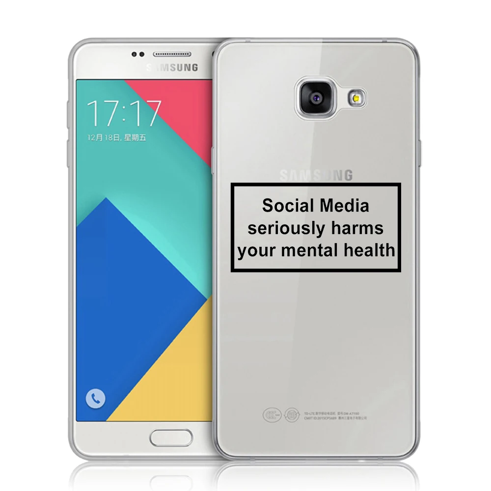 Мягкий чехол для Samsung Galaxy A3 A5 A7 2016 2017 A6 A8 Plus A9 Star 2018 A10 A20 A30 A40 A50 A70 социальные