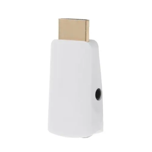 Совершенно новый 1080P HDMI папа к VGA Женский адаптер видео конвертер с аудио выходом |