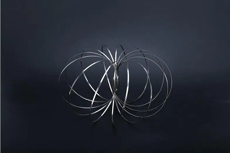 Новая Flowtoy Amazing Flow Ring Toys кинетическая Весенняя игрушка забавная уличная игра
