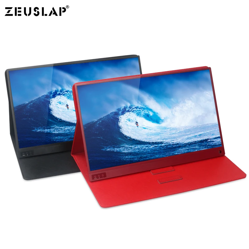 Портативный Ультратонкий монитор с сенсорным экраном 15 6 дюйма 1080P HDR IPS HD USB Type C