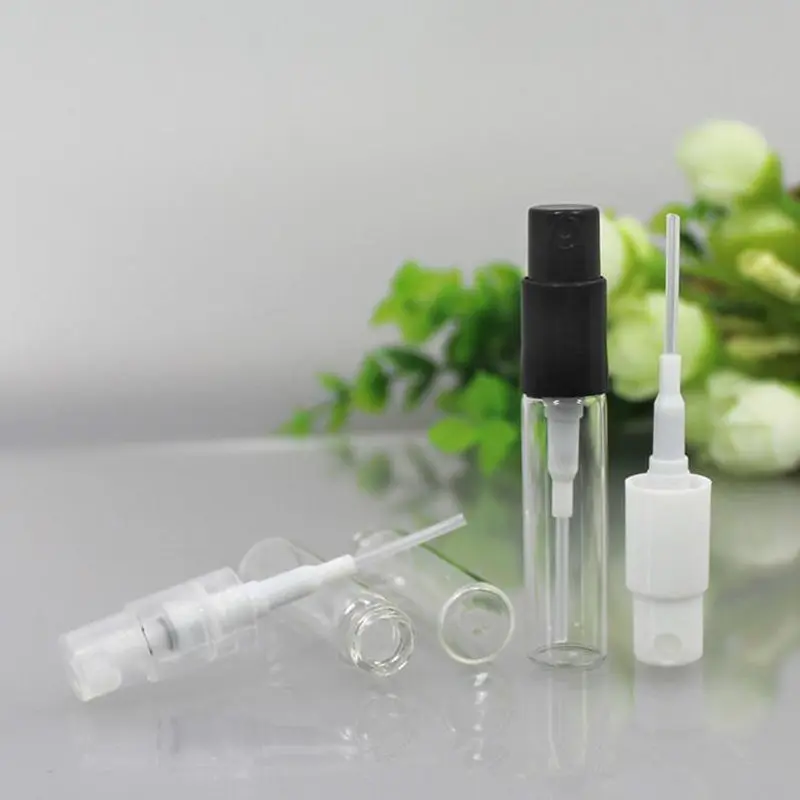 3ML Glass Perfume Bottle Empty Refillable Spray Small Parfume Atomizer Sample Vials F20171239 | Красота и здоровье