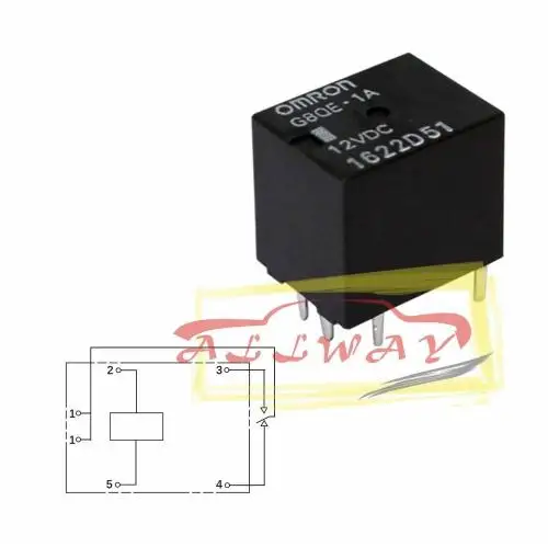 Реле для TOYOTA CITROEN PEUGEOT 2 шт. 12 В постоянного тока ремонта электрорулевого блока
