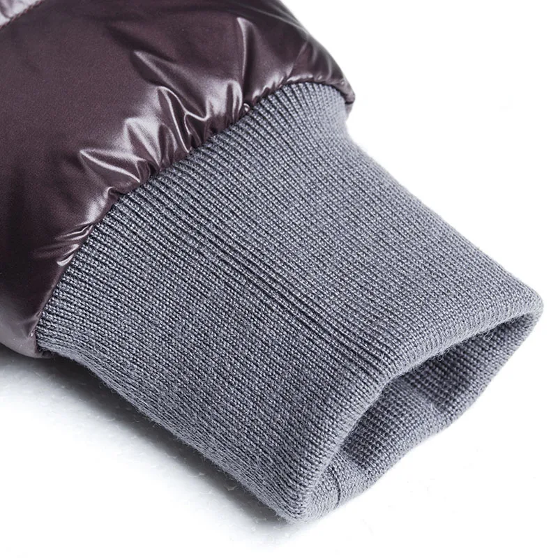 Новинка 2018 модные мужские толстые пуховики брендовая одежда повседневные