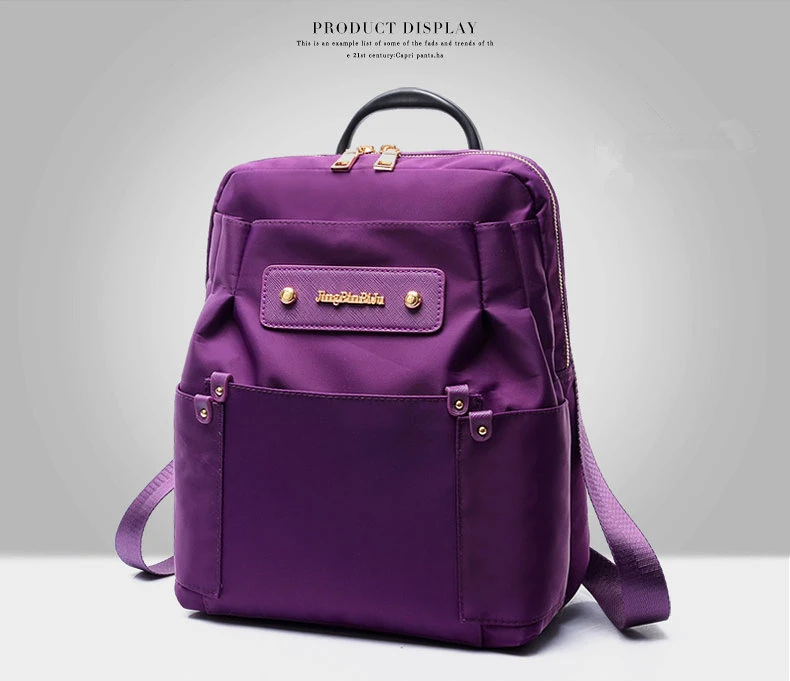 2018 Новое поступление рюкзак Для женщин Водонепроницаемый Оксфорд Школьные ранцы