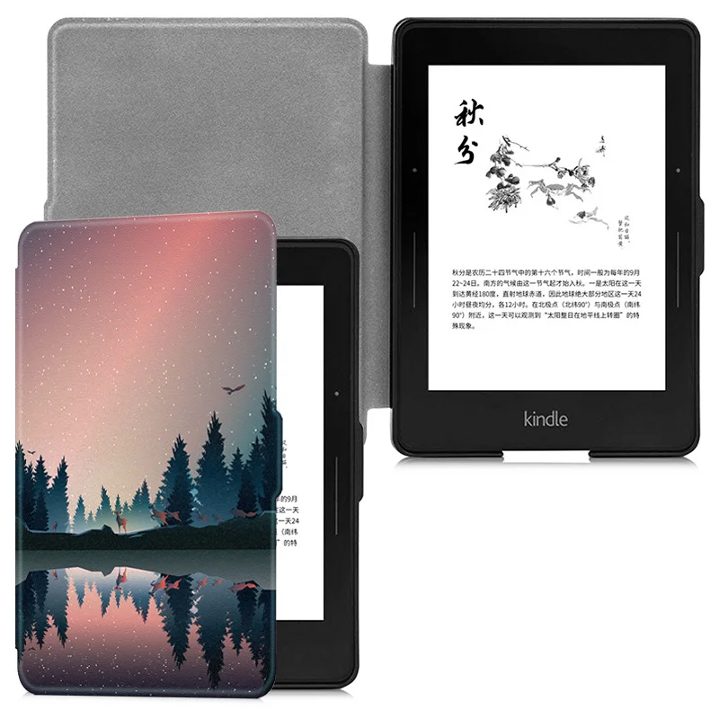 AROITA чехол для Kindle Voyage (2014 выпуск) e ридер ультратонкий модный окрашенный защитный