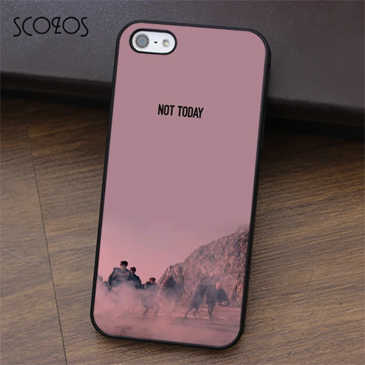 Scozos BTS не сегодня чехол для телефона IPhone X 4 4S 5 5S SE 5C 6 6S 7 8 и плюс # ea75 |