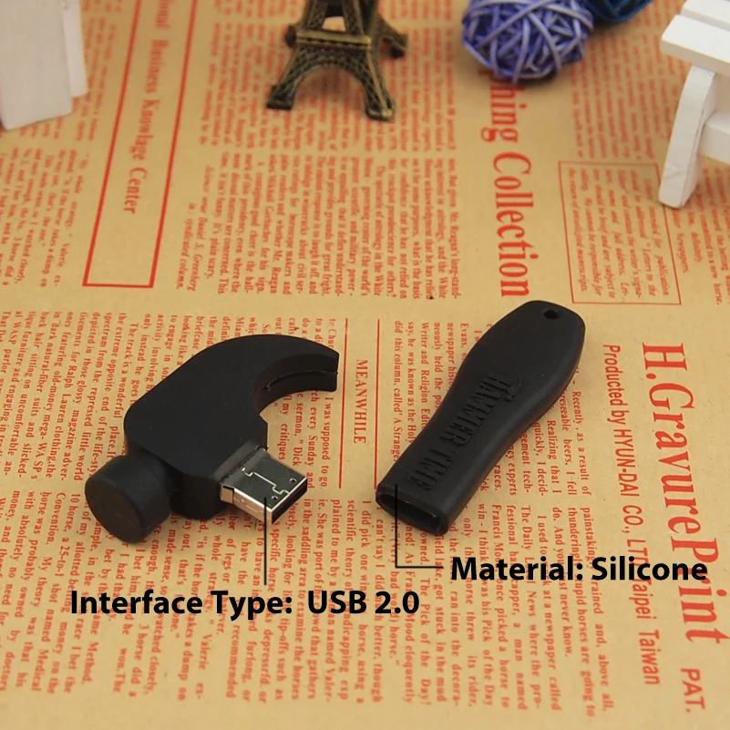 Новинка мультяшный инструмент молоток USB флеш накопители флешка карта памяти