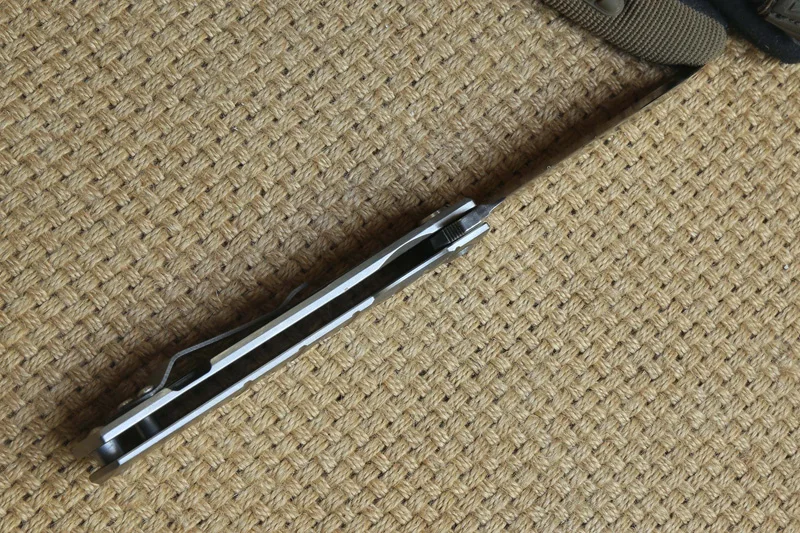 Два солнца TS202 Тактический Флиппер мяч пивоварения D2 лезвие складной нож титан