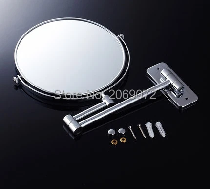 Двухсторонние современные зеркала для ванны 8 дюймов с увеличением в 3x бритья и