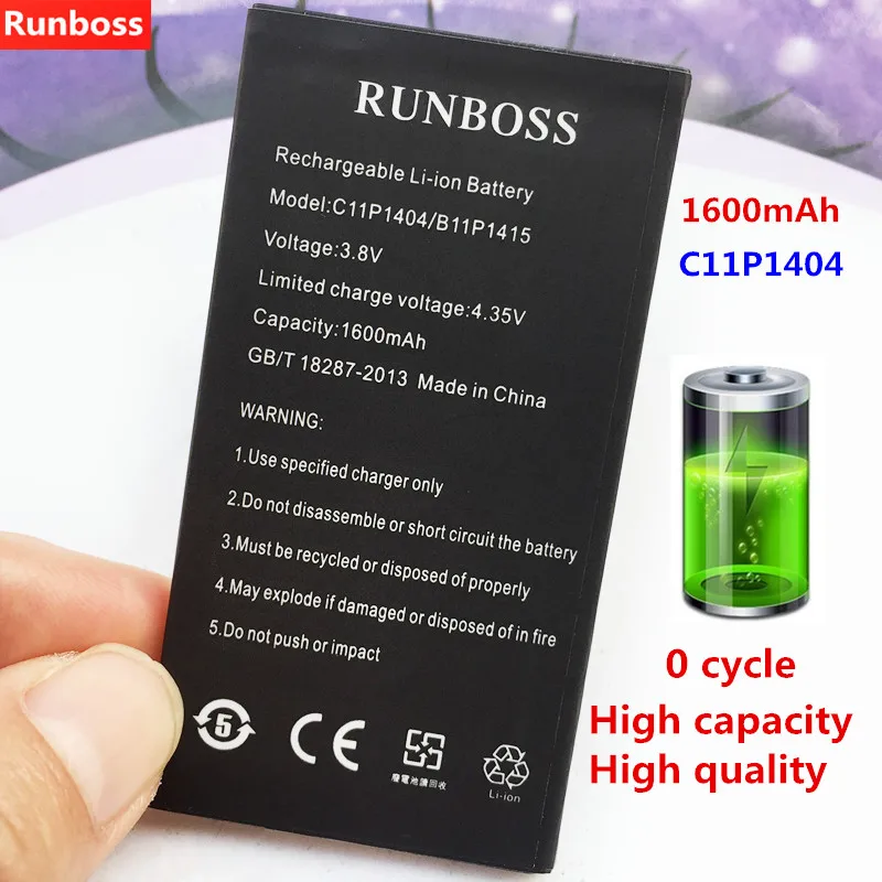 

100% новый высококачественный C11P1404 1600 мАч аккумулятор для Asus ZenFone 4 ZenFone4 A400CG ZC451TG литий-ионные батареи