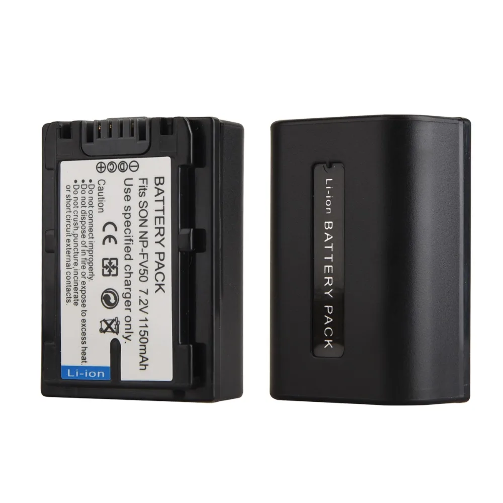 1 шт. 1150 мАч NP FV50 аккумуляторная батарея для камеры Sony HDR SR68 DCR SX85 SR20E SR21E CX190| |