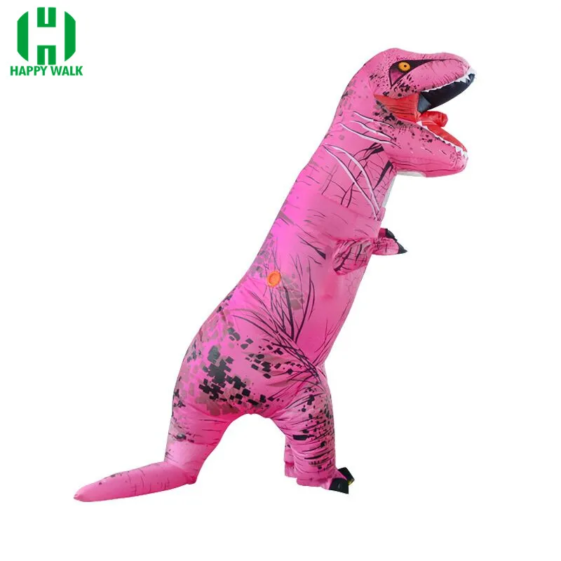 Детский надувной костюм динозавра для взрослых t rex Хэллоуина косплей аниме