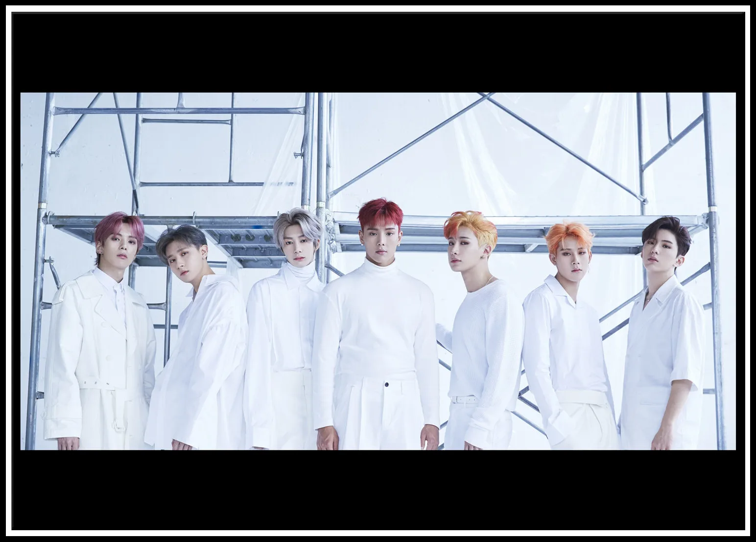 Постер Monsta X наклейки на стену с прозрачным изображением украшение для дома