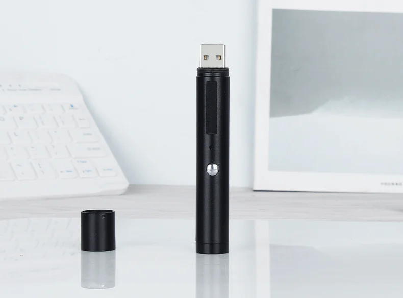 Военная Зеленая лазерная указка 532нм светильник для охоты зеленая точка USB