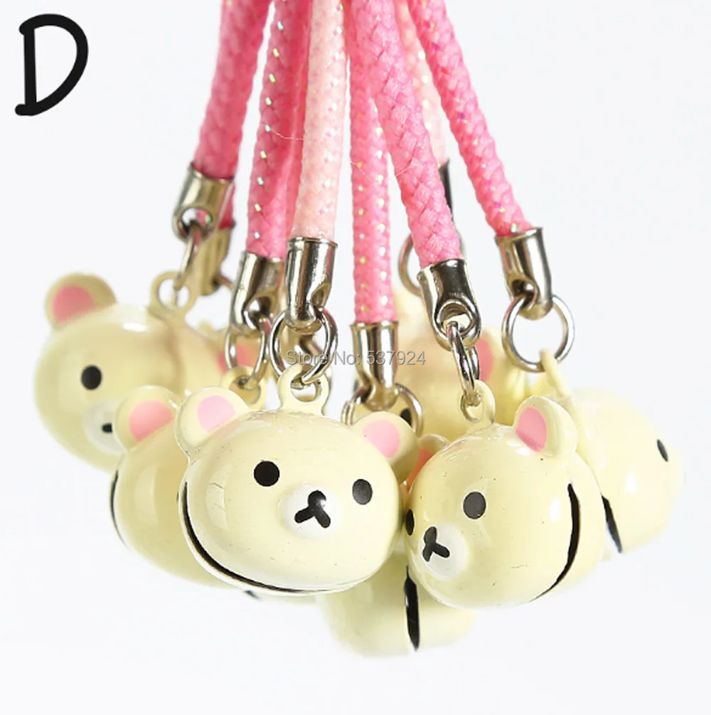 New 10Pcs Mike Sulley Chicken Rabbit Bear Cell Phone Strap Tree JINGLE BELL Toy | Игрушки и хобби